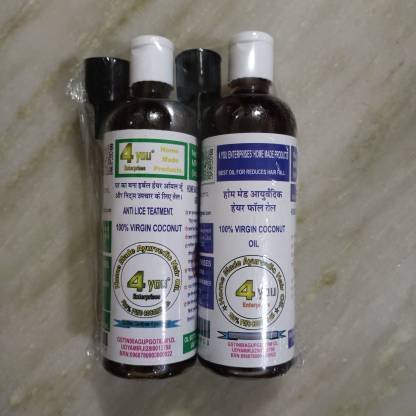 4 YOU HAIR AND CARE OIL COMBO PACK EACH - 200ML. Hair Oil