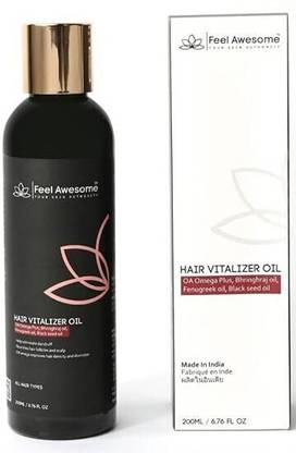 Feel awesome Hair Oil for Hair Growth & Prevents Hair loss (200ml) Hair Oil