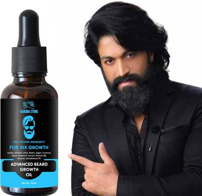Garuda Store Oil Beard Oil - Moisturizes and Nourishes Beard Leaves Your Bear Hair Oil