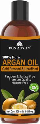 Bon Austin 100% Pure Organic Argan oil(100 ml) Hair Oil