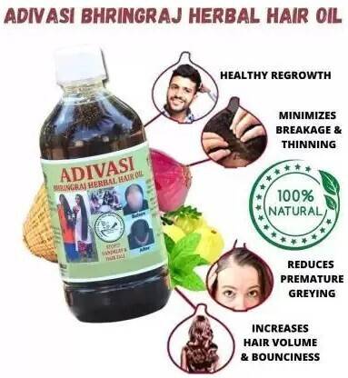 Adivasi 100% Re-Growth Hair oil For ANTT Hair Oil