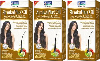 Allen's ArnikaPlus OIl (100ml X 3) Hair Oil