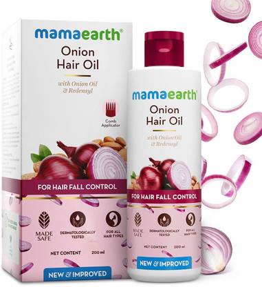 Mamaearth Onion Redensyl For Fall Control Hair Oil