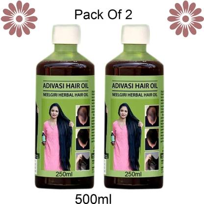 Adivasi Neelgiri Herbal Hair Oil For Hair Growth , Dandruff Control Hair Oil