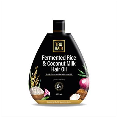 TRU HAIR Fermented Rice & Coconut Milk  Hair Oil