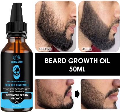 Garuda Store Say Goodbye to Patchy Beard - Nourishes, Softens, and Conditions Beard Hair Oil