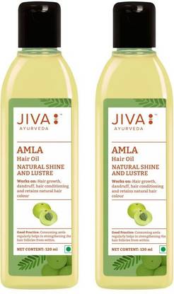 JIVA AYURVEDA Amla Hair Oil-Pack 2-240ml Hair Oil
