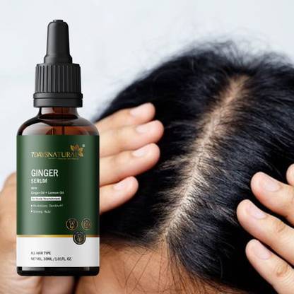 7 Days Ginger Hair Oil Growth Serum (10Ml) Hair Oil