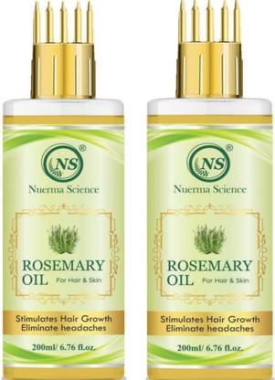 Nuerma Science Rosemary Oil For Fast Hair Growth and Healthy Scalp & Hair (Pack of 2) Hair Oil