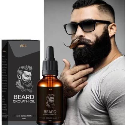 SDL Beard Oil for Men Fast Growth & Soft Beard with Beard Growth Oil Hair Oil