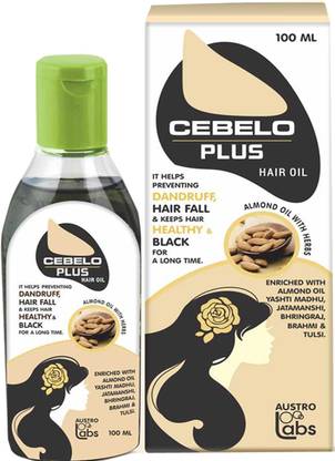 CEBELO Rj Cebeloo Plus Hair Oil EnrichedWith Almond oil Pack of - 1 Hair Oil
