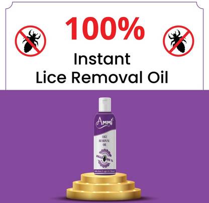Ammi Ayurvedic Head Lice Treatment | Nit & Egg Removal Hair Oil
