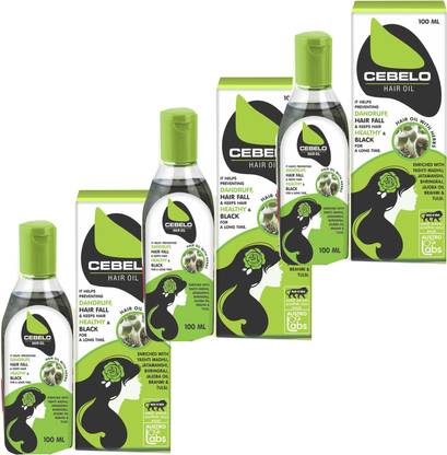 CEBELO Rj Cebeloo Hair Oil Enriched With Herbs PACK of - 3 Hair Oil