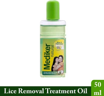 MEDIKER Natural Anti Lice Treatment Hair Oil - Pack Of 1 (50ml) Hair Oil