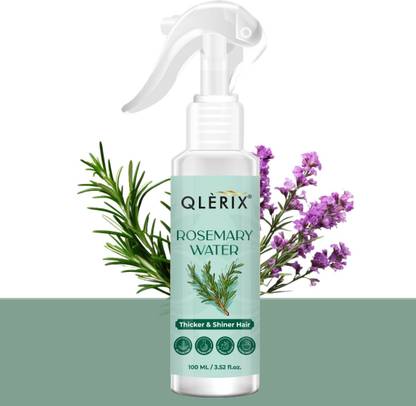 QLERIX Rosemary water Spray for Hair Growth, Rosemary hair Spray Hair Mist Hair Oil