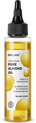 BRILLARE Pure Almond Oil 100 ml Hair Oil