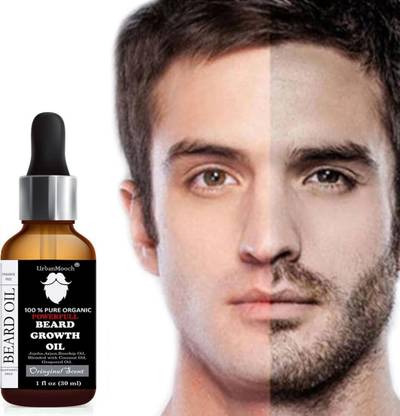 UrbanMooch PowerFull & Moustache Beard Growth Oil Hair Oil
