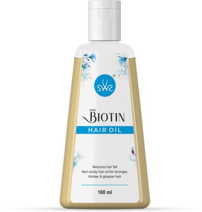 SWR Biotin Hair Oil Nourish Your Hair, Reduce Hair Fall, and Boost Growth Naturally Hair Oil