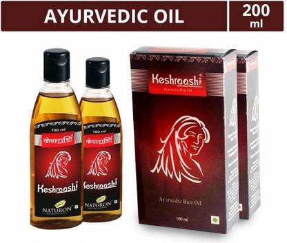 Keshraashi Oil For Hair Fall Control & Hair Growth with 9 Ayurvedic & Natural Herbs Hair Oil