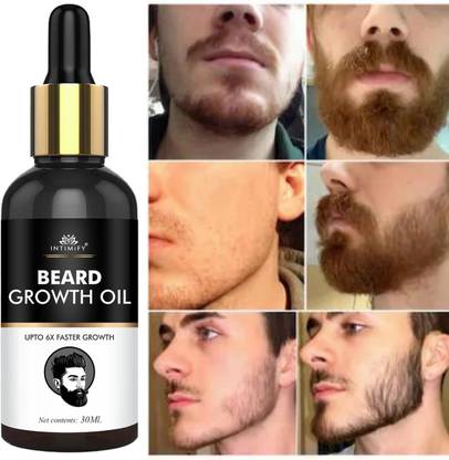 INTIMIFY Beard Hair Growth Oil Natural hair oil for Thicker & Longer Beard Growth Hair Oil