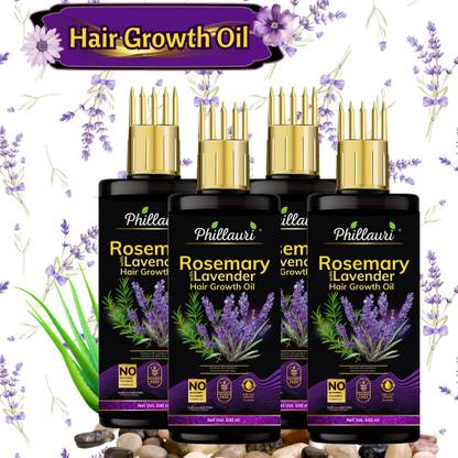 Phillauri ROSEMARY ESSENTIAL OIL For Skin, Fast Hair Growth 100% Pure & Natural Hair Oil