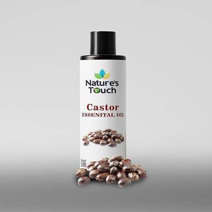 Nature's Touch Castor Essential Oil | 100% Pure Natural Moisturiser for Skin & Hair Hair Oil