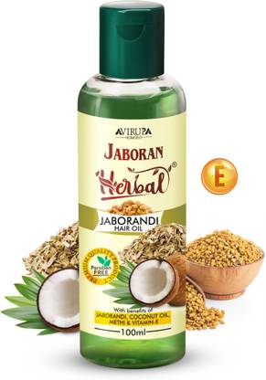 JABORAN HERBAL JABORANDI HAIR OIL 200ML for Hair Regrowth and Hair Fall Control  Hair Oil