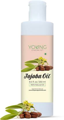 Young Chemist 100% Pure, Natural, Undiluted & Cold Pressed Virgin Jojoba Carrier Oil| 250 ml Hair Oil