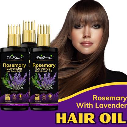 Phillauri Rosemary Hair Growth Oil with Rosemary & Lavender for Promoting Hair Growth Hair Oil