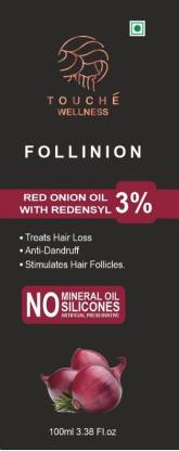 Follinion Red Onion Oil with 3% Redensyl Hair Oil