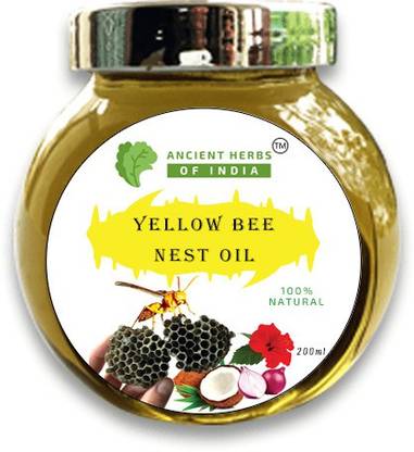 Ancient Herbs of India yellow bee nest oil - tataiya chhatte ka oil Hair Oil