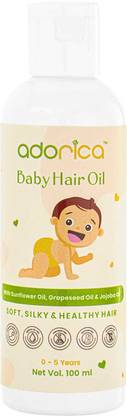 ADORICA Baby Hair Oil: Natural Nourishment For Soft, Strong Hair Hair Oil