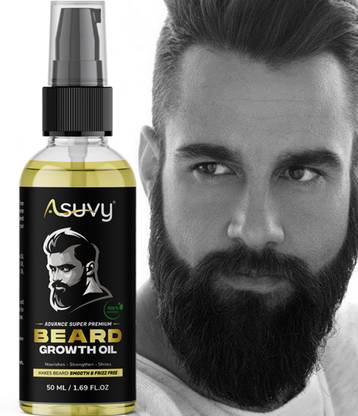 ASUVY Beard Growth Oil, Advanced Beard Booster Oil for nourishment-100% Natural Hair Oil