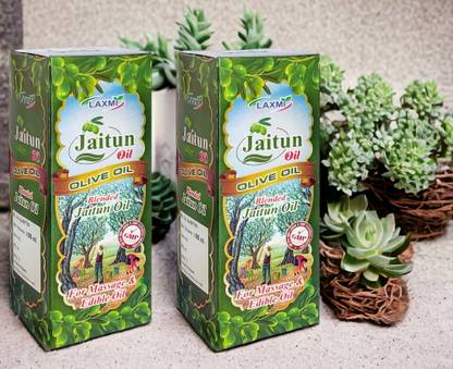 LAXMI Olive oil for body massage For Hair, Body, Skin Care, Massage, Eyelashes  Hair Oil