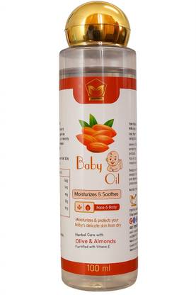 Maquillage Wellness Baby Massage Oil – 100ml | Moisturizes & Soothes | Protects Baby's Hair Oil