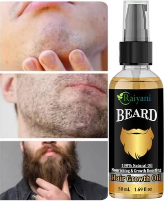 Raiyani 4x Supreme Quality Beard Growth Oil With Advanced Formula Based Beard Hair Oil