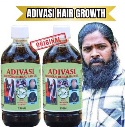Adivasi Guarented Hair Medicine Herbals Mix Hair Oil