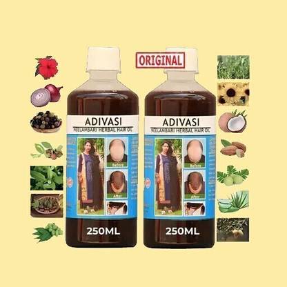 Adivasi New_Fk_100% Ayurvedic Hair fall & Hair Growth  Hair Oil