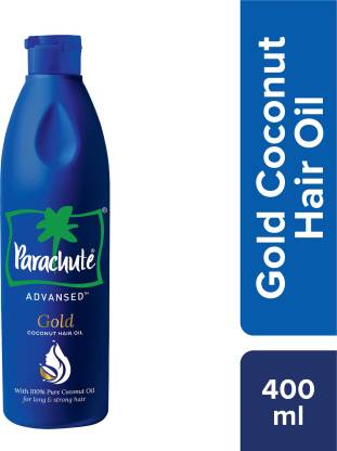 Parachute Advansed Gold Coconut Hair Oil, Made with Pure Coconut Oil, Vitamin E Hair Oil