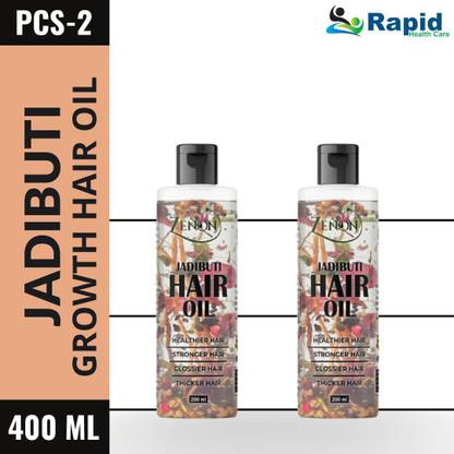 Zenon Ayurvedic Jadibuti Hair Growth Oil - 200 ML(Pack Of 2) Hair Oil
