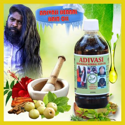 Adivasi Hair_Oil_vishavabhri Fast Hair Growth and Dandruff Control  Hair Oil