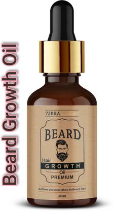 72BKA Beard Growth Oil JJJ25 Hair Oil