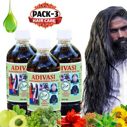 Vishvambhari Bhringraj Hair Oil | Long, Shiny and Strong Hairs Hair Oil