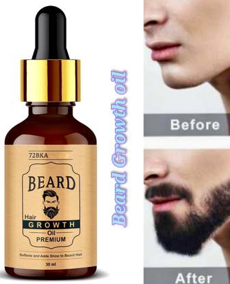 72BKA Beard Growth Oil For Men k46 Hair Oil
