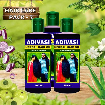 Vishvambhari Advasi Neelgiri Anti Hairfall Hair Oil ,Reduces Hairfall Hair Oil