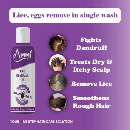 Ammi Gentle Formula for Kids and Adults | With Herbal Oils | lice oil Hair Oil