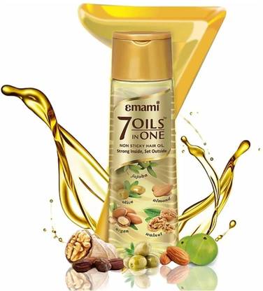 EMAMI HAIR OIL 7 OILS IN OME 500ML Hair Oil