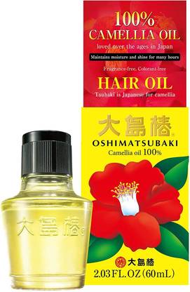 Oshima Tsubaki Camellia Hair Care Oil - 60ml Hair Oil