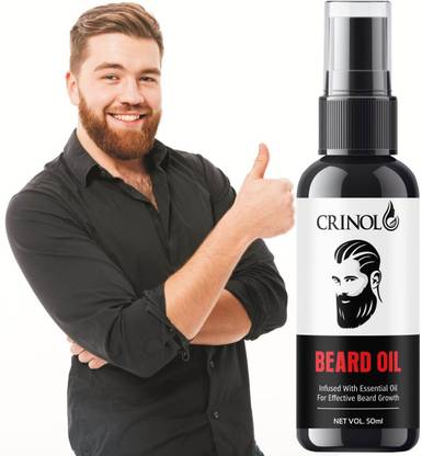 crinol Best Quality Beard Oil For Men for Thicker & Longer Beard Hair Oil (50 ml) Hair Oil