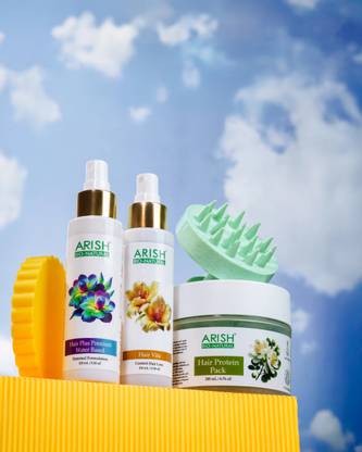 ARISH BIO-NATURAL Hair Grow Bundle (Pack Of 3 Products) Hair Oil